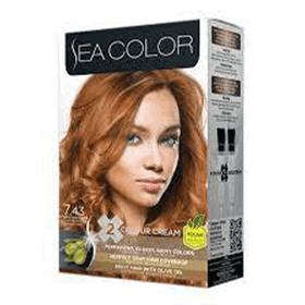 Sea Color 7.43 Yoğun Parlak Bakır Saç Boyası