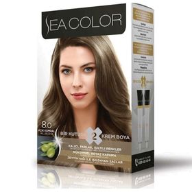 Sea Color 8/0 Açık Kumral Saç Boyası