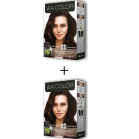 Sea Color Açık Kahve No:5.0 2X2 Tüp Krem Saç Boyası Seti
