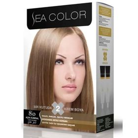 Sea Color Bebek Sarısı No 0/2 2 Tüp Krem Set Saç Boyası