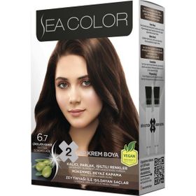 Sea Color Çikolata Kahve 6.7 Saç Boyası Seti
