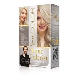 Sea Color Home Colorist 0.1 İnci Tozu Set Saç Boyası