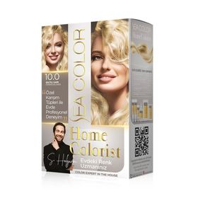 Sea Color Home Colorist 10.0 Işıltılı Sarı Set Saç Boyası