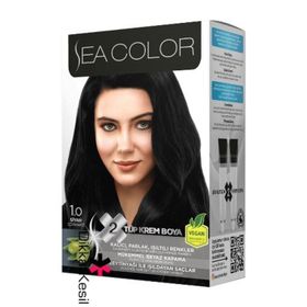 Sea Color Kit 1.0 Siyah 12'li Saç Boyası