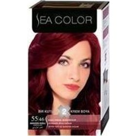 Sea Color Kit 66.46 Ateş Kızılı 12'li Saç Boyası