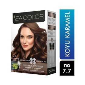 Sea Color Koyu Karamel 7/7 2'li Saç Boyası