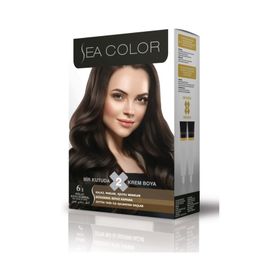 Sea Color Set 6.1 Küllü Koyu Kumral Saç Boyası
