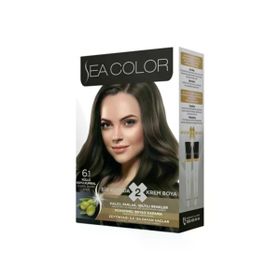 Sea Color Set 6.1 Küllü Koyu Kumral Saç Boyası