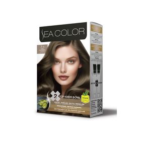 Sea Color Set 7.11 Yoğun Küllü Kumral Saç Boyası