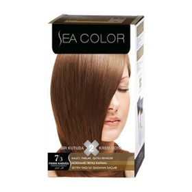 Sea Color Set 7.3 Fındık Kabuğu 2 Adet Saç Boyası