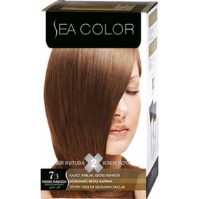 Sea Color Set 7.3 Fındık Kabuğu 4 Adet Saç Boyası