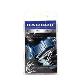 Sea Horse 1/0 3'lü Paket Siyah Harbor Jig İğnesi