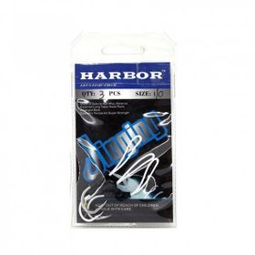 Sea Horse 1/0 3'lü Paket Siyah Harbor Jig İğnesi