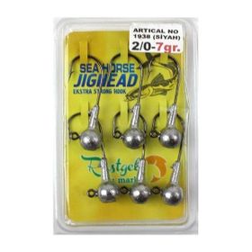Sea Horse 1938 Kırmızı 2/0 7 gr 6 Pcs Jig Head