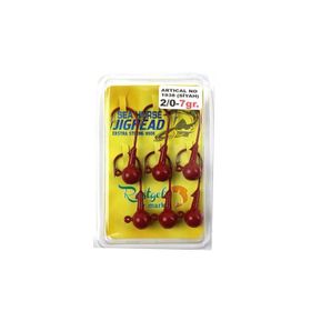 Sea Horse 1938BLN Kırmızı 2/0 7 gr 6 Pcs Jig Head