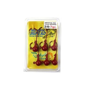 Sea Horse 1938BLN Kırmızı 2/0 7 gr 6 Pcs Jig Head