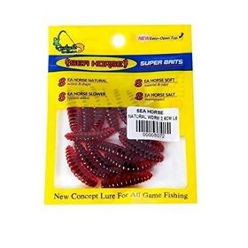 Sea Horse 2.5 cm L06 Natural Worm Suni Yem