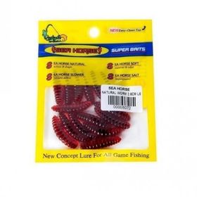 Sea Horse 2.5 cm L06 Natural Worm Suni Yem