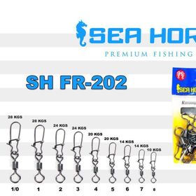 Sea Horse FR-202 No:3/0 10'lu Paket Klips