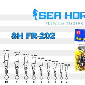 Sea Horse FR-202 No:3/0 10'lu Paket Klips