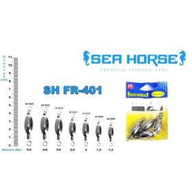 Sea Horse FR-401 NO:2.5 5'li Paket Fırdöndü