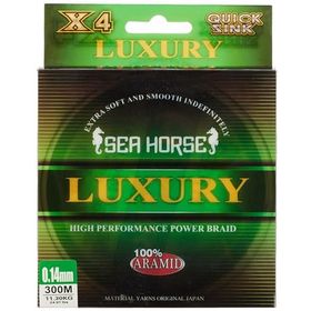 Sea Horse Luxury 300 m 4x 0,14 mm İpek Misina