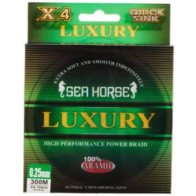 Sea Horse Luxury 300 m 4x 0,25 mm İpek Misina