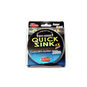 Sea Horse Quick Sink 0.35 mm 200 mt 4x İpek Misina