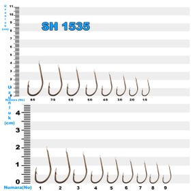 Sea Horse SH-1535 NO:4-0 100'lü İğne