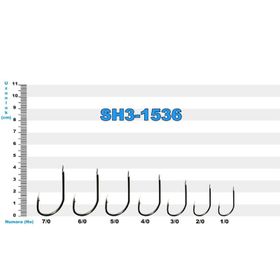 Sea Horse SH13-1536 NO:4/0 100'lü İğne