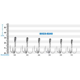 Sea Horse SH23-8240 NO:6/0 Üçlü 2'li İğne