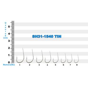 Sea Horse SH31-1540-TI NO:5 100'lü İğne
