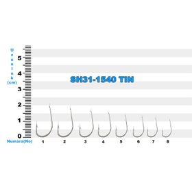 Sea Horse SH31-1540-TI NO:8 100'lü İğne