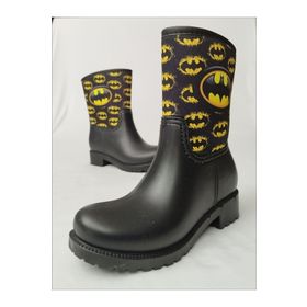 Sea&Blue Batman Amblem Baskılı Su Geçirmez Erkek Çocuk Çizmesi