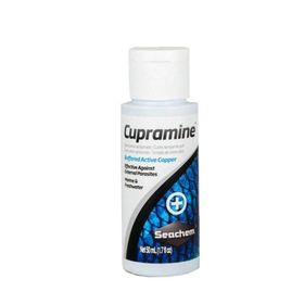 Seachem Cupramine 50 ml Dış Parazit İlacı