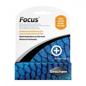 Seachem Focus + 5 gr İç Parazit İlacı
