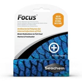 Seachem Focus + 5 gr İç Parazit İlacı