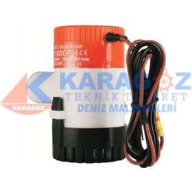 SEAFLO SİNTİNE POMPASI 1100GPH 24V 1.8A ÇIKIŞ:29MM