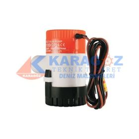 SEAFLO SİNTİNE POMPASI 1100GPH 24V 1.8A ÇIKIŞ:29MM