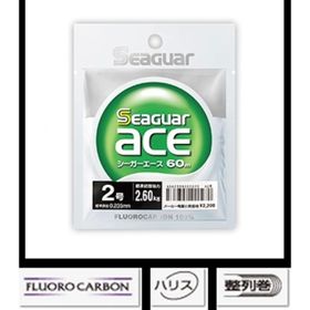 Seaguar Ace %100 Fluoro 60 mt 0.185 mm Carbon Misina