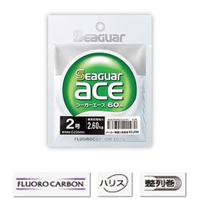Seaguar Ace %100 Fluoro 60 mt 0.185 mm Carbon Misina