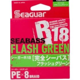 Seaguar Flash Green PE 8 Örgü 150 mt Açık Yeşil Spin İp Misina