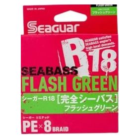 Seaguar Flash Green PE 8 Örgü 150 mt Açık Yeşil Spin İp Misina