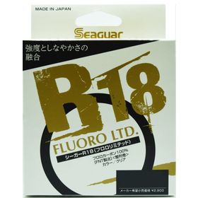 Seaguar R18 Fluoro Ltd %100 Fluoro 100 mt 0.205 mm Carbon Misina