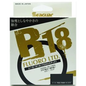 Seaguar R18 Fluoro Ltd %100 Fluoro 100 mt 0.235 mm Carbon Misina