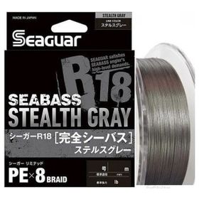 Seaguar Stealth Gray PE 8 Örgü Spin 150 mt 0.128 mm Gri İp Misina