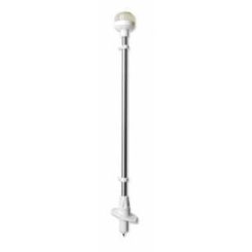 Sealux 12V Beyaz 60 cm Soketli Ledli Bayrak Direği