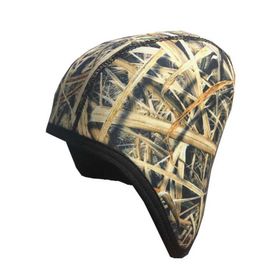 Seaman 3 mm Neopren Saz Desenli Bere Şapka