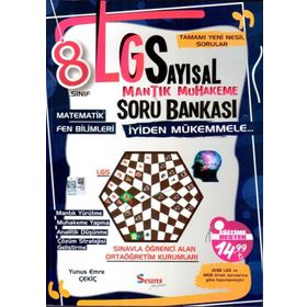 Seans Yayınları 8.Sınıf LGS Sayısal Mantık Muhakeme Soru Bankası