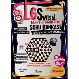 Seans Yayınları 8.Sınıf LGS Sayısal Mantık Muhakeme Soru Bankası
